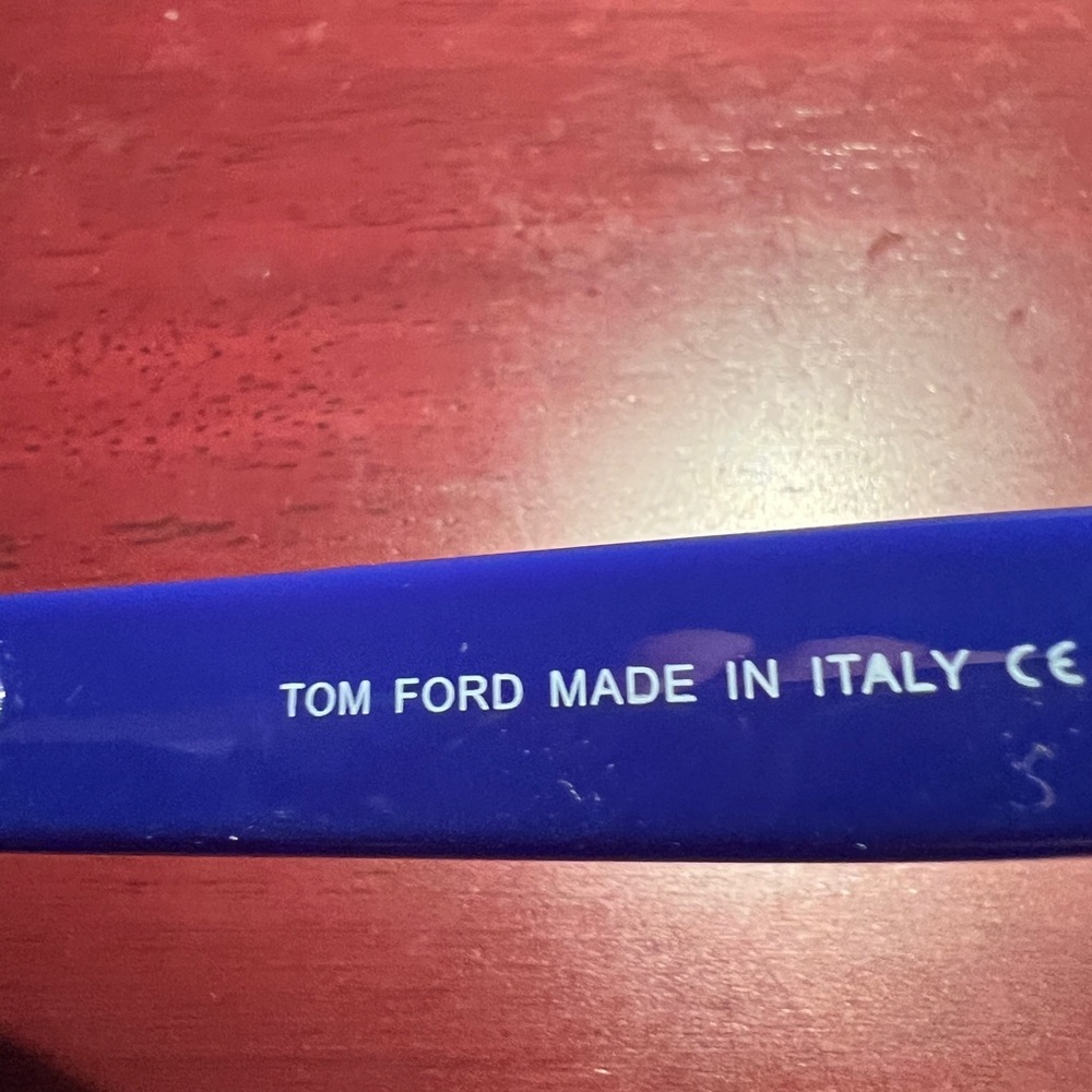 Tom Ford Woman’s or Men's Glasses in Vibrant Blue